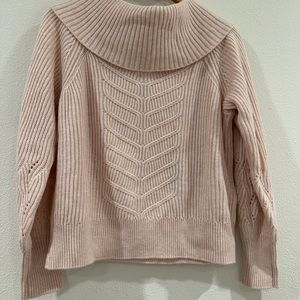 White House Black Market Pink Sweater